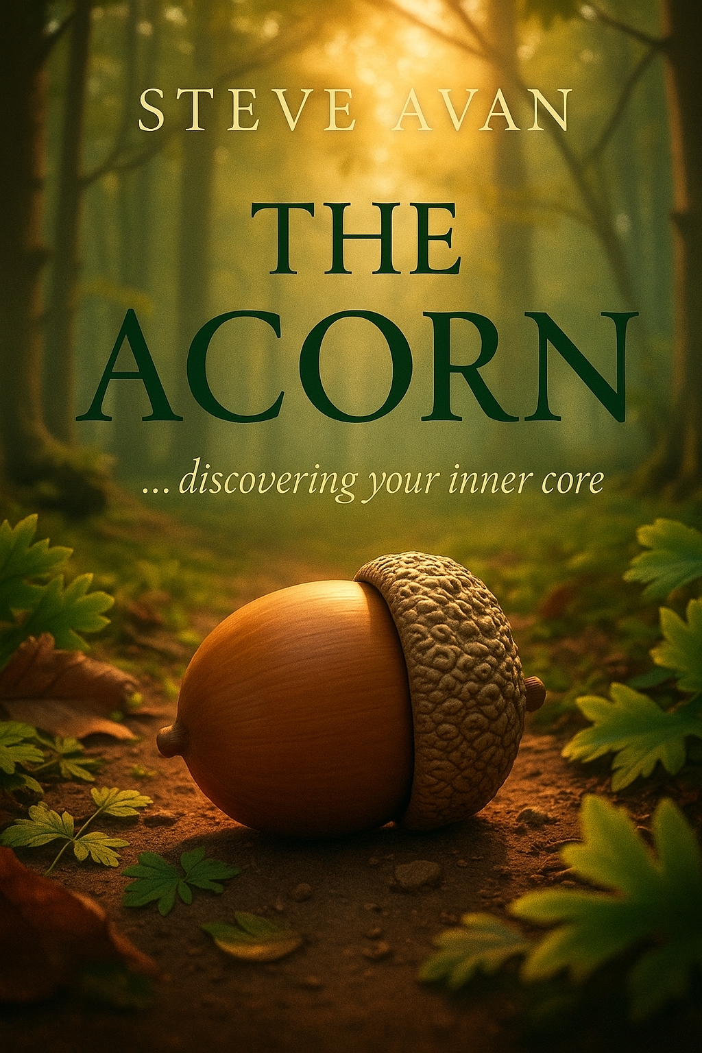 The Acorn book cover by Steve Avan – Discover your inner core
